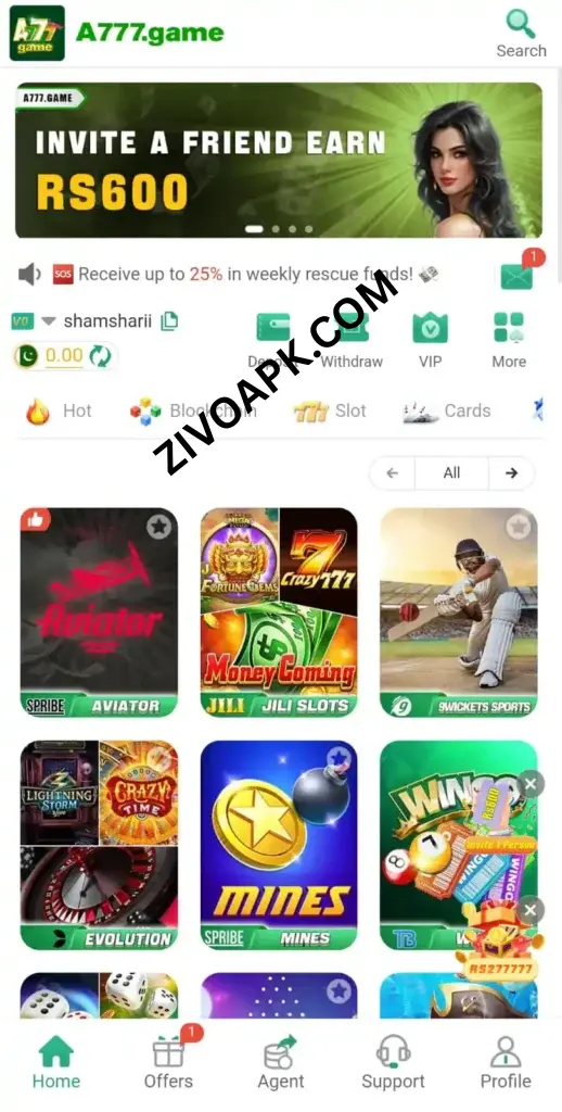 A777 Game APK